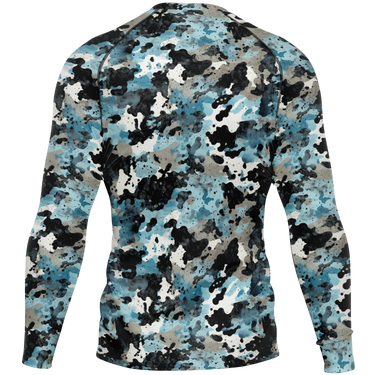 Chokefish™ Long Sleeve Rashguard Acid-Wash Men's Shirt-010